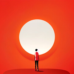 Obraz premium Abstract, icon logo design, Illustration, Logo design, colorful geometric shapes