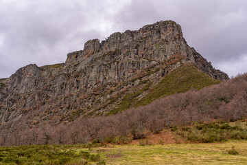 Alto de Panderrueda Recreational Area in The Picos de Europa National Park in Spain