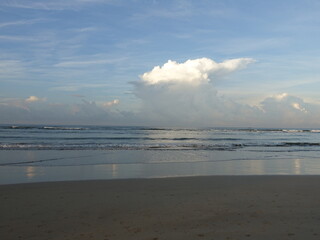 スリランカ浜辺の朝