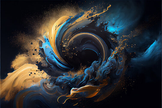 Acrylic paint background, generative ia