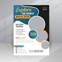 Tour Sale template with photo for Travel agency