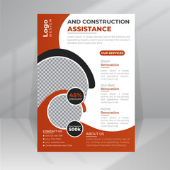 Home Development Build Dream House Flyer template