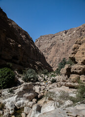 Wadi Shaab, nature of Oman