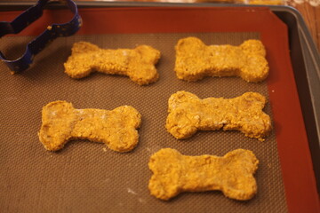 cookies bone for the dogs for a treats biscuits