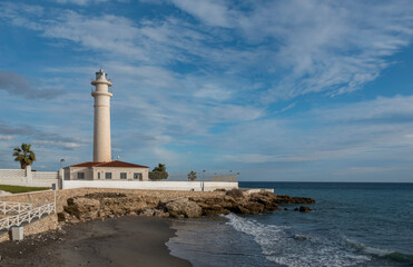 Faro de Torrox, Torrox Costa, Andalusien