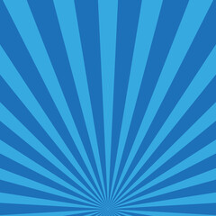 rays are blue background. superhero design. Starburst cartoon style. Vector illustration. Stock image.