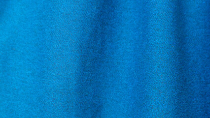 blue cloth texture as background