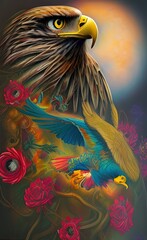 Fototapeta premium bird of prey