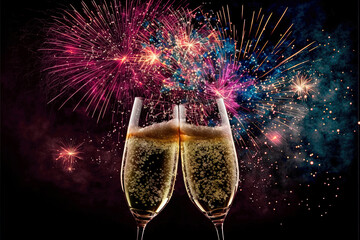 Happy New Year Celebration 