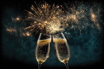 Happy New Year Celebration 