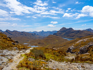 Parque Nacional Cajas, provincia Azuay, Ecuador