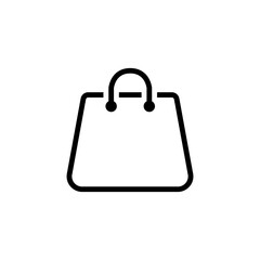 shopping bag icon design vector template
