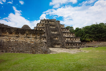Fototapeta na wymiar El Tajin UNESCO Site in Mexico