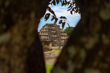 Obraz premium El Tajin UNESCO Site in Mexico