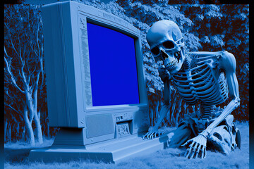 Blue Screen of Death Generative AI