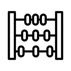 Abacus icon template PNG