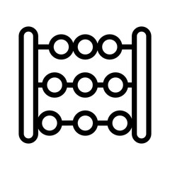 Abacus icon template PNG