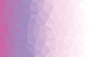 Obraz premium Purple Pink Triangular Triangulation Polygon Design Background