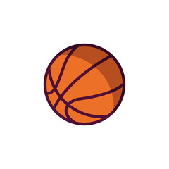 basketball icon design vector template