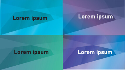 Abstract Gradient Style Background design with different color, minimal dynamic shape, 3d rendering
