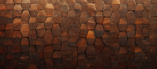 brown wood texture wall background