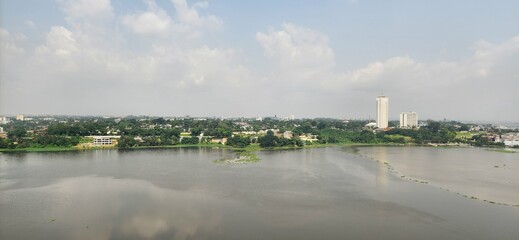 Beautiful skyline of Abidjan Plateau