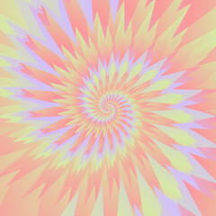 Abstract swirl background. Tie dye pattern. Vector illustration.	