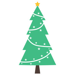 Christmas tree icon