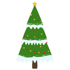 Christmas tree icon