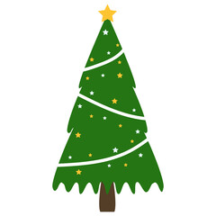 Christmas tree icon