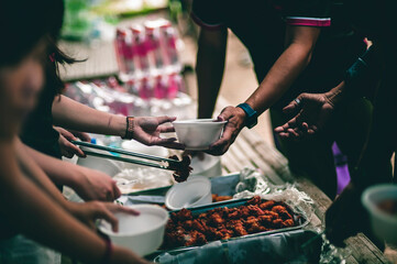 Sharing food for the hungry homeless: the concept of a sharing society.