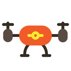 Drone Flat Icon