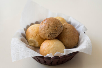 bread in a bread basket