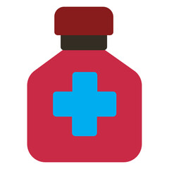 Obraz premium Medicine Flat Icon