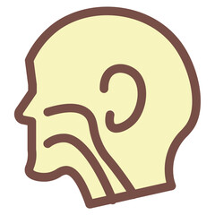 Head Flat Icon