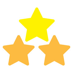 Obraz premium Stars Flat Icon