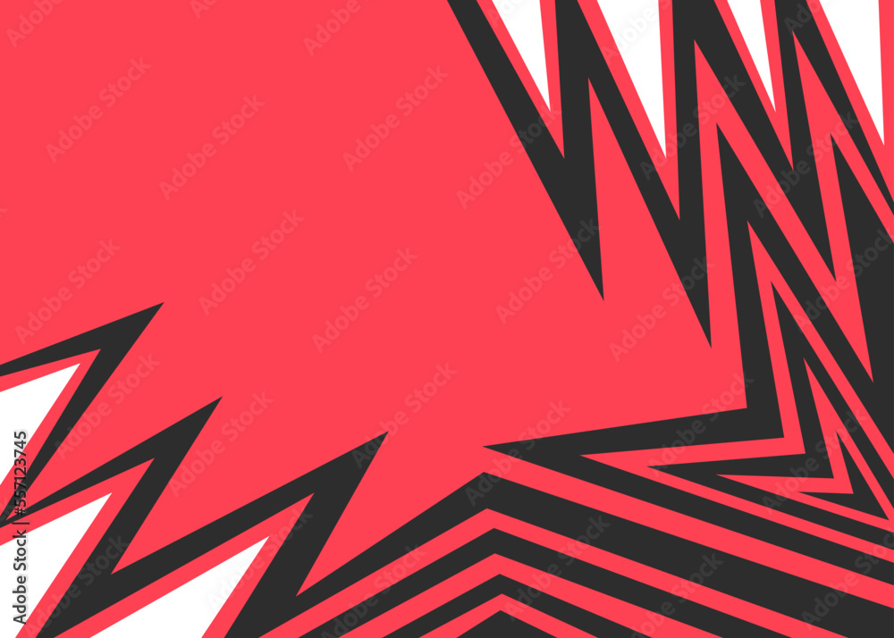 Aufkleber abstract background with irregular lines and various pattern and with some copy space area