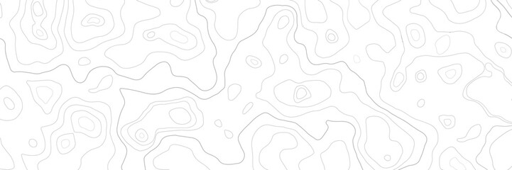 Topographic map. Geographical location lines, cartography contour line nature trails relief texture image. 