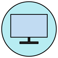 monitor illustration