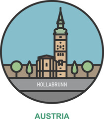 Hollabrunn. Cities and towns in Austria