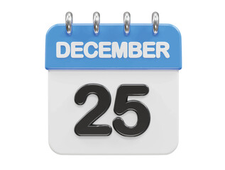 Calendar icon 3d rendering vector illustration