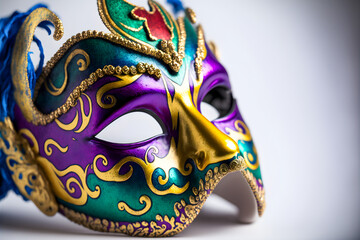 venetian carnival mask mardi gras