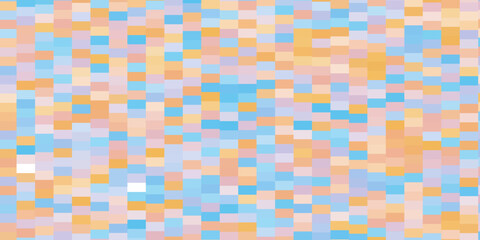 Light Blue, Yellow vector texture in rectangular style.