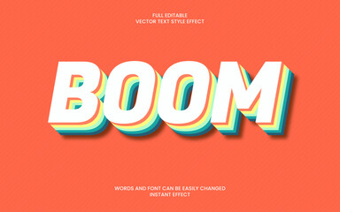 Boom Text Effect