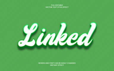 Linked Text Effect