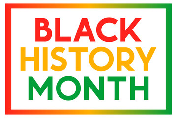 Black history month African American history celebration