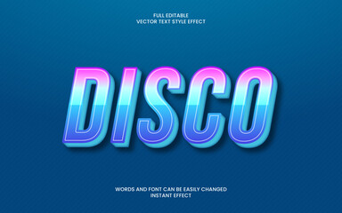 Disco Text Effect