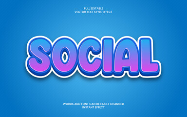 Social Text Effect