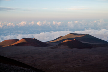 ハワイ島 マウナケアのスコリア丘