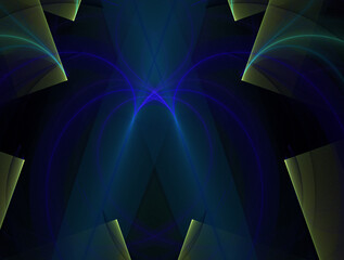 Obraz premium Imaginatory fractal abstract background Image